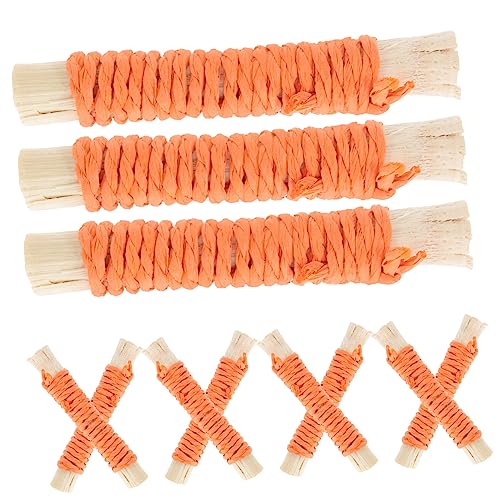 HANABASS 20 Stück Teiliges Hasen Kauspielzeug aus Natürlichem Holz mit Drehbarer Leiter Molarenfreundliche Kaustangen für Kleintiere Beschäftigungsspielzeug für Kaninchen Hamster und HANABASS 20 Stück Teiliges Hasen Kauspielzeug aus Natürlichem Holz mit Drehbarer Leiter Molarenfreundliche Kaustangen für Kleintiere Beschäftigungsspielzeug für Kaninchen Hamster und von HANABASS