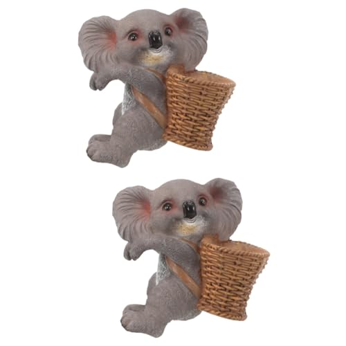 HANABASS 2St Aquarienverzierungen Koala Dekoration Aquariumzubehör Aquarium Kunsthandwerk Mini-Koala-Figur Dekorationen für Aquarien Aquarium Landschaftsbau Ornament Aquarium-Ornament Harz HANABASS 2St Aquarienverzierungen Koala Dekoration Aquariumzubehör Aquarium Kunsthandwerk Mini-Koala-Figur Dekorationen für Aquarien Aquarium Landschaftsbau Ornament Aquarium-Ornament Harz von HANABASS