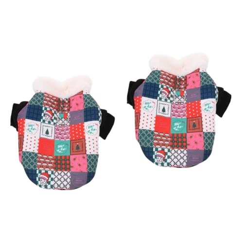 HANABASS 2St Baumwollmantel für Hunde Hunde-Outfits Hund Weihnachtsweste Hunde Winterkleidung Hundemantelschwanz Halloween-Dekorationen Hundekleidung entzückende Welpenkleidung HANABASS 2St Baumwollmantel für Hunde Hunde-Outfits Hund Weihnachtsweste Hunde Winterkleidung Hundemantelschwanz Halloween-Dekorationen Hundekleidung entzückende Welpenkleidung von HANABASS