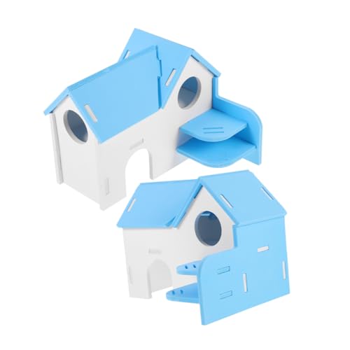HANABASS 2 Stücke Hamster Versteck Leiter PVC Dekorative Versteck für Ratte HANABASS 2 Stücke Hamster Versteck Leiter PVC Dekorative Versteck für Ratte von HANABASS