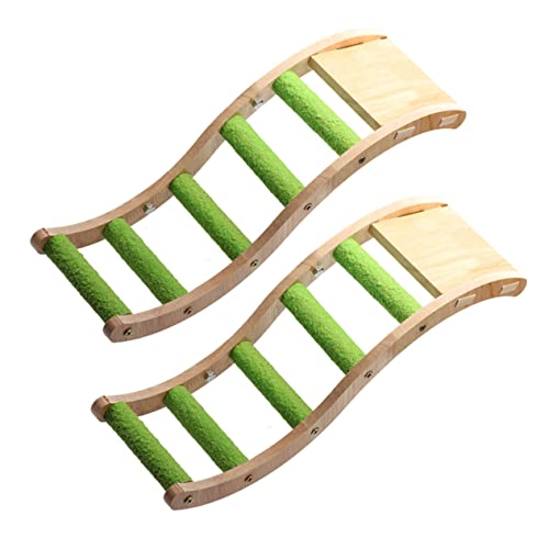 HANABASS Papagei Spielzeug Spiralseil Vogelleiter für Papagei Käfig Zubehör Sicheres Holzmaterial HANABASS Papagei Spielzeug Spiralseil Vogelleiter für Papagei Käfig Zubehör Sicheres Holzmaterial von HANABASS