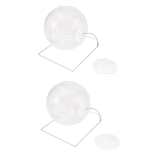 HANABASS 2St kleines Haustier läuft über den Ball Hamster Spielzeug hamsterspielzeug Gerbil Chinchilla Spielzeug Hamster Laufrad Spielzeuge Laufball für Hamster Hamster-Gymnastikball HANABASS 2St kleines Haustier läuft über den Ball Hamster Spielzeug hamsterspielzeug Gerbil Chinchilla Spielzeug Hamster Laufrad Spielzeuge Laufball für Hamster Hamster-Gymnastikball von HANABASS