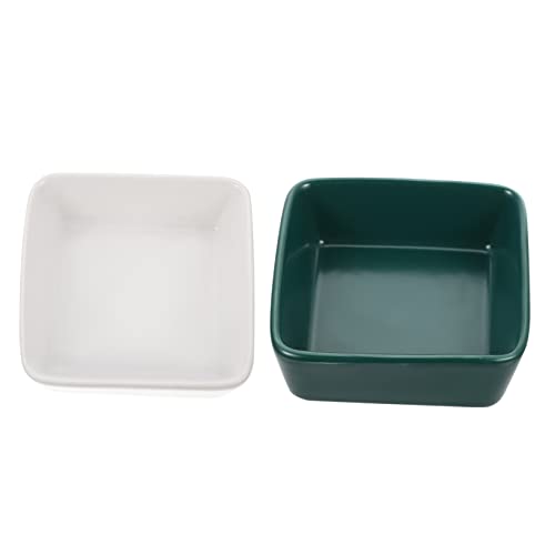 HANABASS 2Stücke Keramische Fütterungsschüssel für Kleine Haustiere Biss Resistente Futterschalen für Hamster Katzen und Kleintiere Hygienisches Design Leicht HANABASS 2Stücke Keramische Fütterungsschüssel für Kleine Haustiere Biss Resistente Futterschalen für Hamster Katzen und Kleintiere Hygienisches Design Leicht von HANABASS