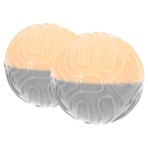 HANABASS 2pcs Interaktiver Hund Quietschiger Ball Hund Kauen Spielzeugball Kleiner Hund Kauen Zahne Zähne Putzen Spielzeug HANABASS 2pcs Interaktiver Hund Quietschiger Ball Hund Kauen Spielzeugball Kleiner Hund Kauen Zahne Zähne Putzen Spielzeug von HANABASS