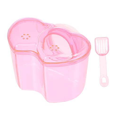 HANABASS 2 Stücke Haustier Hamster Badezimmer Acryl Hamster Badewanne Platzsparend Leicht Zu Reinigen Für Hamster Pflege von HANABASS