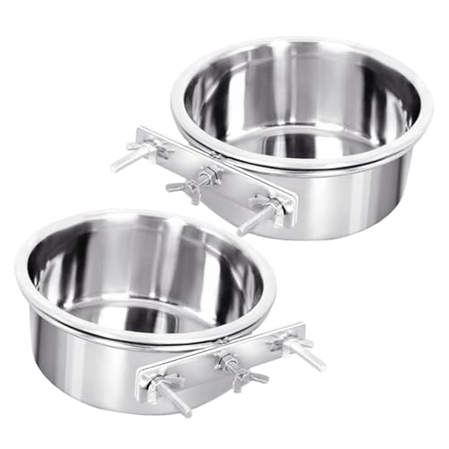 HANABASS Edelstahl-katzennapf 2er-Pack Haustiernapf-Set Stabiler Katzenwassernapf Für Den Hausgebrauch HANABASS Edelstahl-katzennapf 2er-Pack Haustiernapf-Set Stabiler Katzenwassernapf Für Den Hausgebrauch von HANABASS
