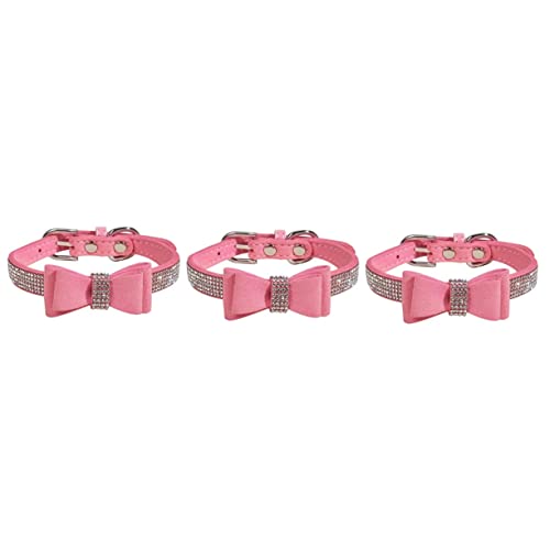 HANABASS 3 Sätze Haustier Diamanthalsband Verstellbares Welpenhalsband Hundehalsband Große Welpenhalsbänder Breakaway Hundehalsband Hundehalsband Kleines Haustier Geburtstagskostüm HANABASS 3 Sätze Haustier Diamanthalsband Verstellbares Welpenhalsband Hundehalsband Große Welpenhalsbänder Breakaway Hundehalsband Hundehalsband Kleines Haustier Geburtstagskostüm von HANABASS