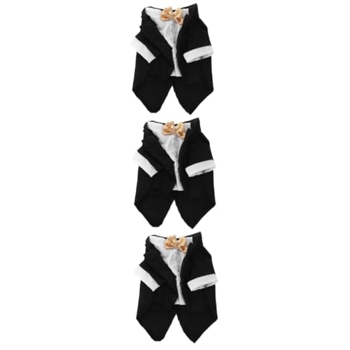 HANABASS 3 Sets Outfits Für Hunde Hochzeitsfeier Haustierkleidung Hund Formeller Stilvoller Welpen- Haustier Formelle Kleidung HANABASS 3 Sets Outfits Für Hunde Hochzeitsfeier Haustierkleidung Hund Formeller Stilvoller Welpen- Haustier Formelle Kleidung von HANABASS