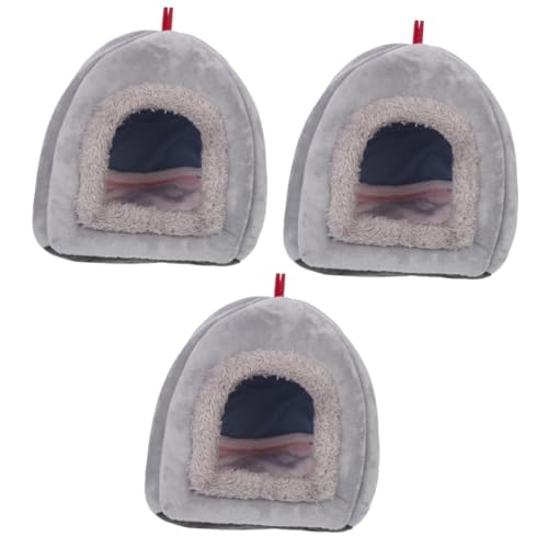 HANABASS 3 Sätze Papageiennest Vogelnest Vogel Winterkäfig Hängendes Vogelschlafbett Igel Spielzeug Zeltbett Für Haustiere Vogelhaus Für Käfig Nymphensittichnest Vogel Warmes Nest Baumwolle HANABASS 3 Sätze Papageiennest Vogelnest Vogel Winterkäfig Hängendes Vogelschlafbett Igel Spielzeug Zeltbett Für Haustiere Vogelhaus Für Käfig Nymphensittichnest Vogel Warmes Nest Baumwolle von HANABASS