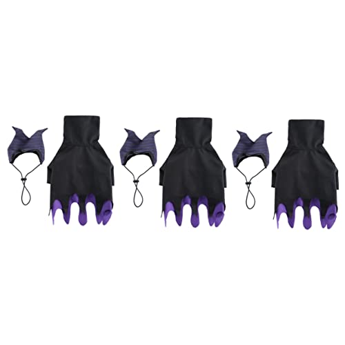 HANABASS 3 Sätze Stylische Halloween Hundekleidung mit Hexen Bequemes Cosplay Kostüm für Hunde und Katzen Buntes Party Outfit Leicht zu Reinigen für und Alltag HANABASS 3 Sätze Stylische Halloween Hundekleidung mit Hexen Bequemes Cosplay Kostüm für Hunde und Katzen Buntes Party Outfit Leicht zu Reinigen für und Alltag von HANABASS