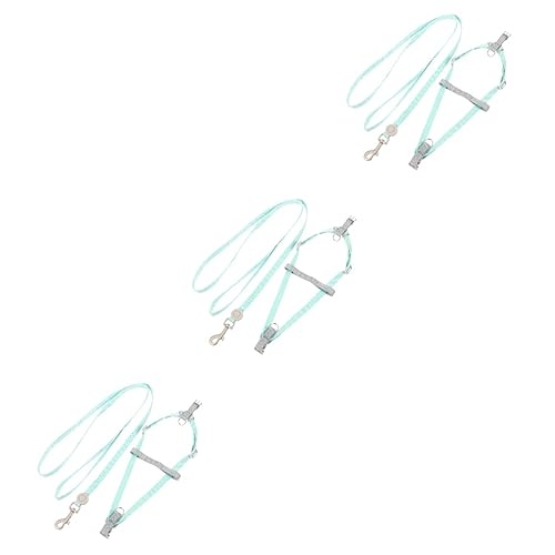 HANABASS 3 Sätze Verstellbares Katzengeschirr cat Leash katzenzubehöhr Service-Katzenweste Leine für Katzenrucksäcke Welpengeschirr Geschirre und Leinen großes Katzengeschirr Polyester HANABASS 3 Sätze Verstellbares Katzengeschirr cat Leash katzenzubehöhr Service-Katzenweste Leine für Katzenrucksäcke Welpengeschirr Geschirre und Leinen großes Katzengeschirr Polyester von HANABASS
