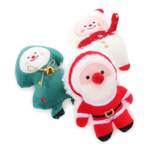HANABASS 3 Stück Interaktive Katzen Spielzeuge Weihnachtsdesign mit Schneemann Weihnachtsbaum und Weihnachtsmann Langlebige Kausticks für Katzen für Kätzchen Stärkung Bindung HANABASS 3 Stück Interaktive Katzen Spielzeuge Weihnachtsdesign mit Schneemann Weihnachtsbaum und Weihnachtsmann Langlebige Kausticks für Katzen für Kätzchen Stärkung Bindung von HANABASS