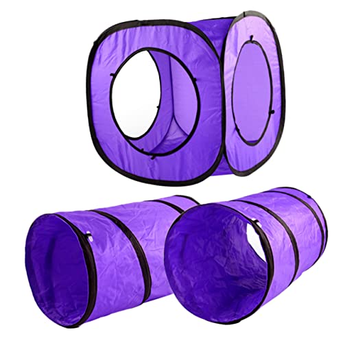 HANABASS 3 Stück Katzentunnel Set für Katzen und Kätzchen Teilig Interaktives mit Knisterndem Papier und Robust für Indoor und Outdoor Nutzung HANABASS 3 Stück Katzentunnel Set für Katzen und Kätzchen Teilig Interaktives mit Knisterndem Papier und Robust für Indoor und Outdoor Nutzung von HANABASS