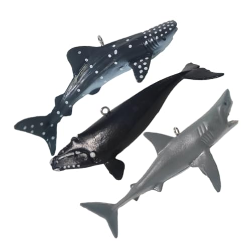 HANABASS 3stücke Teiliges Aquarium Deko Schwimmende Hai-Ornamente Für Lebendige Aquariengestaltung Realistische Tierfiguren Für Fisch Und Teich-Dekoration HANABASS 3stücke Teiliges Aquarium Deko Schwimmende Hai-Ornamente Für Lebendige Aquariengestaltung Realistische Tierfiguren Für Fisch Und Teich-Dekoration von HANABASS