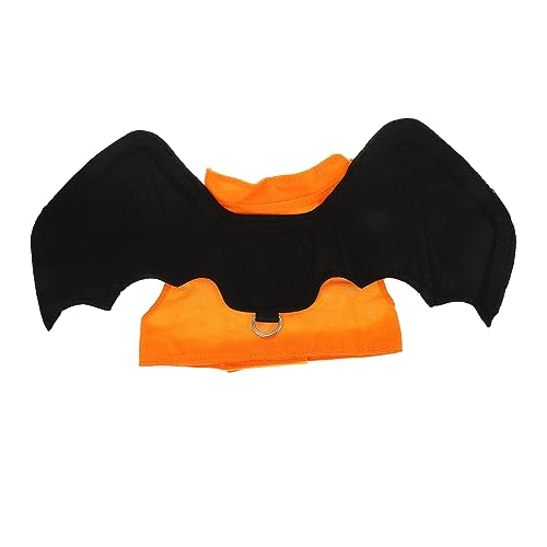 HANABASS 3St Fledermausgeschirr für Haustiere Hund Katze Mantel Welpen-Fledermaus-Cosplay-Kostüm Halloween Costume Halloween Kleidung Halloween-Fledermaus-Hundekostüm Haustierzubehör Stoff HANABASS 3St Fledermausgeschirr für Haustiere Hund Katze Mantel Welpen-Fledermaus-Cosplay-Kostüm Halloween Costume Halloween Kleidung Halloween-Fledermaus-Hundekostüm Haustierzubehör Stoff von HANABASS