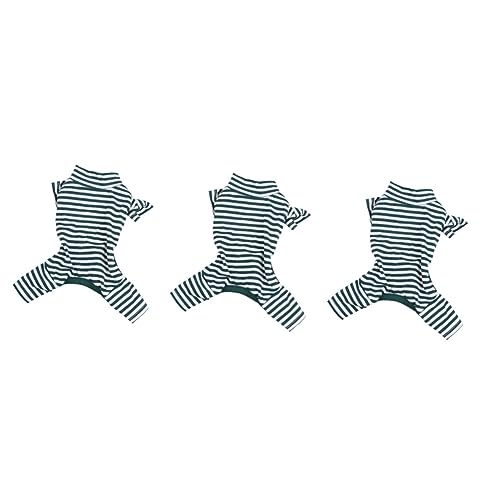 HANABASS 3St Haustier-Leggings Hunde-Pyjama Hundepyjama groß Welpen-Outfits Welpenkleidung Hundeoverall Hunde Kleidung Hundemäntel Hundehemd Haustiere Hundepullover gestreifte hundekleidung HANABASS 3St Haustier-Leggings Hunde-Pyjama Hundepyjama groß Welpen-Outfits Welpenkleidung Hundeoverall Hunde Kleidung Hundemäntel Hundehemd Haustiere Hundepullover gestreifte hundekleidung von HANABASS