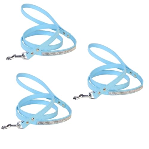 HANABASS 3St Hundespaziergang führt pet Supplies joggingleine hundetraining Hunde erziehung Trageschlaufe für kleine Hunde Hundegeschirr Haustier Trainingsleine für Hunde Hundeleine Blue HANABASS 3St Hundespaziergang führt pet Supplies joggingleine hundetraining Hunde erziehung Trageschlaufe für kleine Hunde Hundegeschirr Haustier Trainingsleine für Hunde Hundeleine Blue von HANABASS