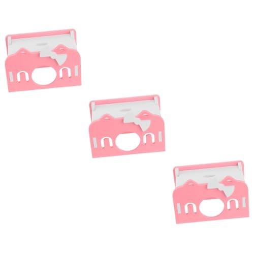 HANABASS 3St Meerschweinchen-Labyrinth Hamster Spielzeug hamsterspielzeug Hamsterversteck nagerhaus zarter Hamster Hamsterhäuser und Verstecke Chinchilla-Spielzeug Hamsterkäfig PVC von HANABASS