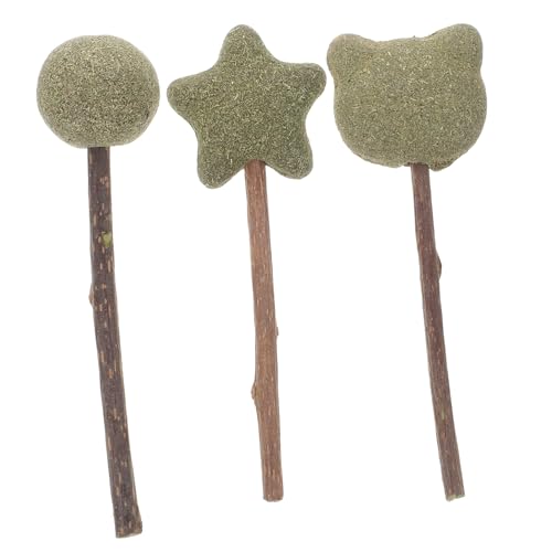 HANABASS 3Stücke Katzenminze Kauspielzeug Essbare Lollipops für Katzenzahnpflege Interaktive Spielzeuge für Kätzchen Natürliche Katzenminze für Spaß und Bewegung HANABASS 3Stücke Katzenminze Kauspielzeug Essbare Lollipops für Katzenzahnpflege Interaktive Spielzeuge für Kätzchen Natürliche Katzenminze für Spaß und Bewegung von HANABASS