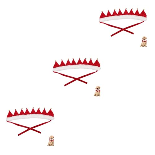 HANABASS 3st Haustierhalsband Zu Weihnachten Weihnachtsschal Für Haustiere Welpe Fliege Weihnachtshundebindungen Weihnachts-Haustier-Krawatten Welpe Weihnachtsschal Hasenkragen Polyester HANABASS 3st Haustierhalsband Zu Weihnachten Weihnachtsschal Für Haustiere Welpe Fliege Weihnachtshundebindungen Weihnachts-Haustier-Krawatten Welpe Weihnachtsschal Hasenkragen Polyester von HANABASS