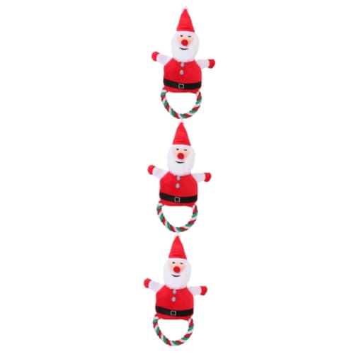 HANABASS 3st Plüsch Hundespielzeug Kauspielzeug Für Welpen Robustes Hundespielzeug Weihnachtswelpenspielzeug Urlaub Hundespielzeug Spielzeug Zum Beißen Von Hunden Plüschtiere Für Welpen HANABASS 3st Plüsch Hundespielzeug Kauspielzeug Für Welpen Robustes Hundespielzeug Weihnachtswelpenspielzeug Urlaub Hundespielzeug Spielzeug Zum Beißen Von Hunden Plüschtiere Für Welpen von HANABASS