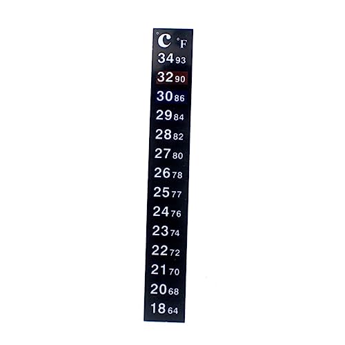 HANABASS 3stücke Aquarium-Thermometer Aufkleber Tragbares Aquarium-Patch-Thermometer Wasserthermometer-zubehör Für Fischtank-temperaturanzeige von HANABASS