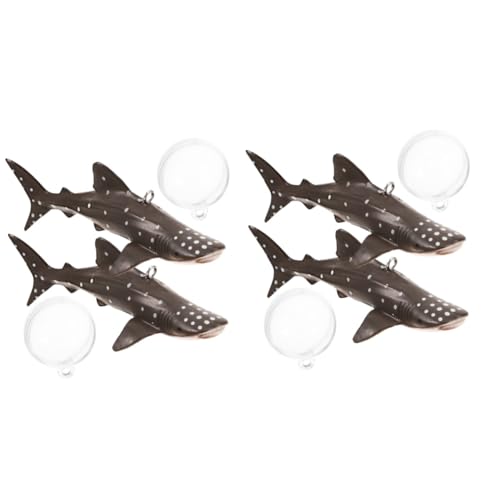 HANABASS 4 Sätze Aquarium Dekoration Aquarium Zubehör Unterwasserwelt Dekoration Meerestier Dekoration Dekorationen für Aquarien schwebender Schmuck Schwimmende Hai-Dekoration PVC HANABASS 4 Sätze Aquarium Dekoration Aquarium Zubehör Unterwasserwelt Dekoration Meerestier Dekoration Dekorationen für Aquarien schwebender Schmuck Schwimmende Hai-Dekoration PVC von HANABASS