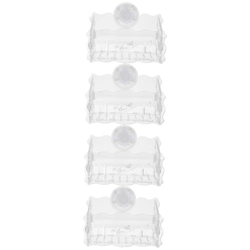 HANABASS 4stücke Fisch Tank Pflanzenhalter Wandmontierter Aquarienpflanzer Aus Klarem Kreativer Saugnapf-Topf Für Wasserpflanzen Für Aquarien-Dekoration HANABASS 4stücke Fisch Tank Pflanzenhalter Wandmontierter Aquarienpflanzer Aus Klarem Kreativer Saugnapf-Topf Für Wasserpflanzen Für Aquarien-Dekoration von HANABASS