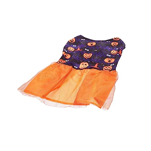 HANABASS 4 Stück Halloween-Kleid für Haustiere Wiederverwendbares Hundekleid Halloween-Katzenrock Pet Photo Taking Halloween pet Clothes Party-Haustierkleidung Welpenkleid Polyester HANABASS 4 Stück Halloween-Kleid für Haustiere Wiederverwendbares Hundekleid Halloween-Katzenrock Pet Photo Taking Halloween pet Clothes Party-Haustierkleidung Welpenkleid Polyester von HANABASS
