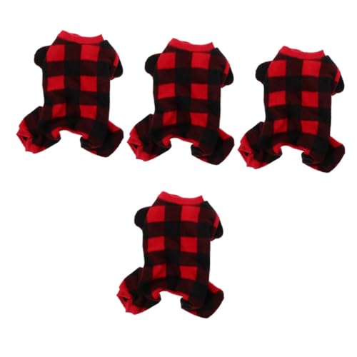 HANABASS 4 Stücke Modische Hund Westen Für Hunde Welpen Jacke Fleece Weste Mantel Haustier Wärme Weste HANABASS 4 Stücke Modische Hund Westen Für Hunde Welpen Jacke Fleece Weste Mantel Haustier Wärme Weste von HANABASS
