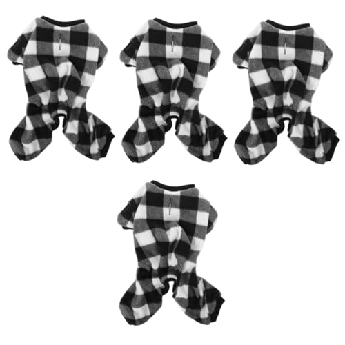 HANABASS 4 Stück Hundepullover Puppy Pups Dog Raincoat hundemantel+Winter Fleecejacke für Hunde dogy Bequeme Hundekleidung winterwarme hundekleidung dekorative Hunde-Katzen-Kleidung Vlies HANABASS 4 Stück Hundepullover Puppy Pups Dog Raincoat hundemantel+Winter Fleecejacke für Hunde dogy Bequeme Hundekleidung winterwarme hundekleidung dekorative Hunde-Katzen-Kleidung Vlies von HANABASS