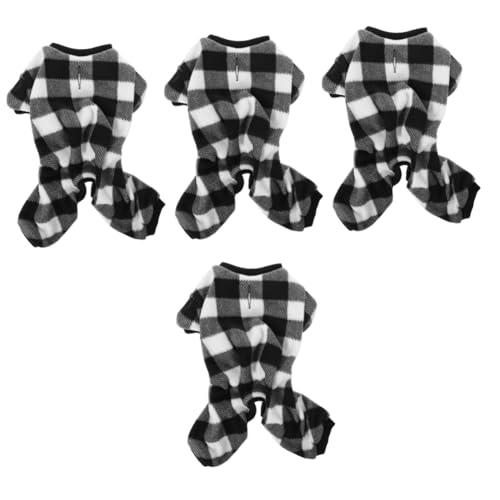 HANABASS 4 Stücke Fleece Hund Weste Mantel Wärme Weste Für Hunde Entzückende Welpen Weste HANABASS 4 Stücke Fleece Hund Weste Mantel Wärme Weste Für Hunde Entzückende Welpen Weste von HANABASS