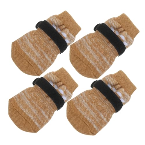 HANABASS Haustiersocken für Hunde 4 Stück - Hundesocken Haustier-Nicht-hundesocken Stilvolles Design HANABASS Haustiersocken für Hunde 4 Stück - Hundesocken Haustier-Nicht-hundesocken Stilvolles Design von HANABASS
