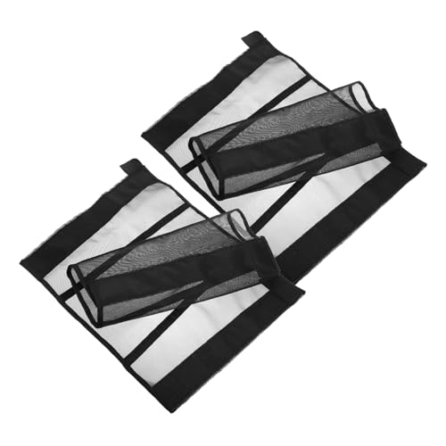 HANABASS 4 Stück Teiliges Atmungsaktive Mesh Pferde-fliegenstiefel mit Rutschfester Passform Leichter Sommer-Schutz für Pferdebeine für Lange Outdoor-aktivitäten und von HANABASS