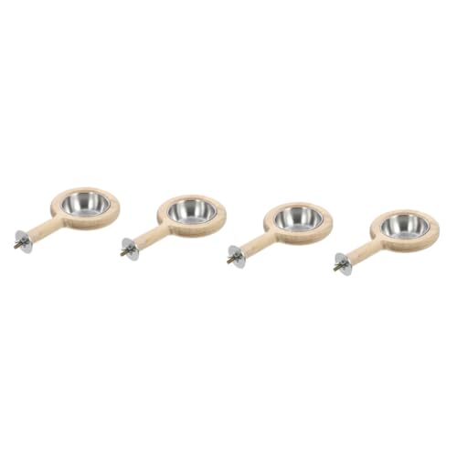 HANABASS 4 Stücke Papagei Schüssel Vogel Barsch Fütterung Tassen Vogelfutter Feeder Für Käfig HANABASS 4 Stücke Papagei Schüssel Vogel Barsch Fütterung Tassen Vogelfutter Feeder Für Käfig von HANABASS