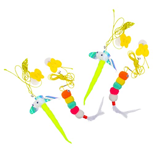 HANABASS 4 Stück lustiges Katzenspielzeug interaktives katzenspielzeug Interactive cat Toy Kompaktes Katzenspielzeug Katzenstockspielzeug kleines Katzenminze- Katzenkratzspielzeug HANABASS 4 Stück lustiges Katzenspielzeug interaktives katzenspielzeug Interactive cat Toy Kompaktes Katzenspielzeug Katzenstockspielzeug kleines Katzenminze- Katzenkratzspielzeug von HANABASS