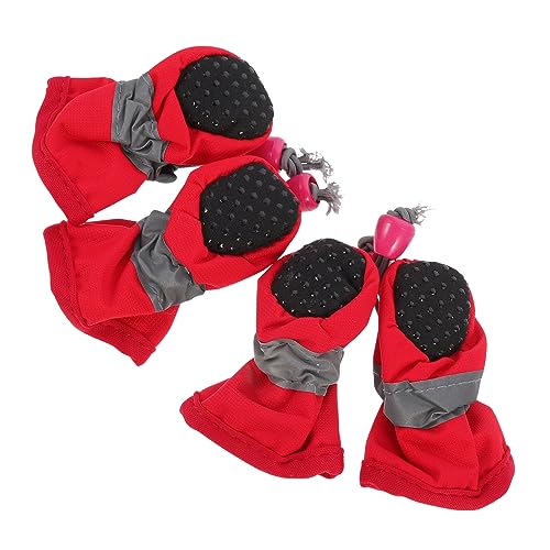 HANABASS 4 Stück wasserdichte Fußabdeckung für Haustiere Schneestiefel für Hunde Hundepfotenreiniger Schuhe für hundepfoten hundeschuhe Haustier Stiefel wasserdichte Stiefel für Haustiere HANABASS 4 Stück wasserdichte Fußabdeckung für Haustiere Schneestiefel für Hunde Hundepfotenreiniger Schuhe für hundepfoten hundeschuhe Haustier Stiefel wasserdichte Stiefel für Haustiere von HANABASS