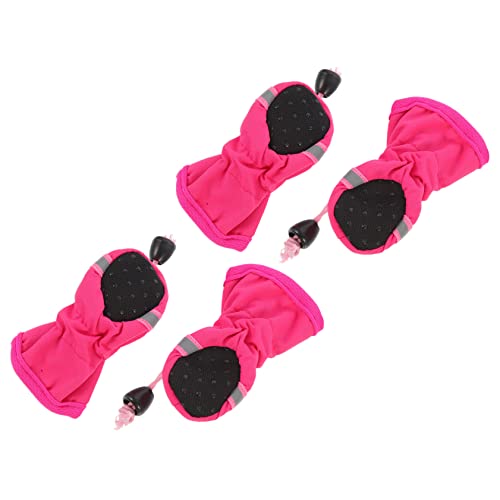 HANABASS 4 Stück wasserdichte Fußabdeckungen Für Haustiere Hundestopper Pfotenschutz Für Heiße Straßen Hunde Outdoor Schuhe Autositzschutz Welpen Hundestiefel Schutzgamaschen HANABASS 4 Stück wasserdichte Fußabdeckungen Für Haustiere Hundestopper Pfotenschutz Für Heiße Straßen Hunde Outdoor Schuhe Autositzschutz Welpen Hundestiefel Schutzgamaschen von HANABASS
