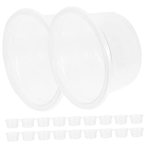 HANABASS Gecko Cups 40 STK Wasserkasten Für Reptilien Terrarium Zubehör Reptilien Wasserschale Geckoleistenbecher Verschleißfester Reptilienkopf Tier Tankzubehör Kleine Reptilienschale Plastik HANABASS Gecko Cups 40 STK Wasserkasten Für Reptilien Terrarium Zubehör Reptilien Wasserschale Geckoleistenbecher Verschleißfester Reptilienkopf Tier Tankzubehör Kleine Reptilienschale Plastik von HANABASS