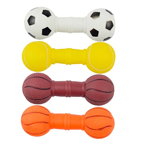 HANABASS 4Stücke Interaktive Hundezahnpflege Spielzeuge Bissbeständige Kauknochen für Haustiere aus Hochwertigem Vinyl Lösung für Kau und Spielbedürfnisse HANABASS 4Stücke Interaktive Hundezahnpflege Spielzeuge Bissbeständige Kauknochen für Haustiere aus Hochwertigem Vinyl Lösung für Kau und Spielbedürfnisse von HANABASS