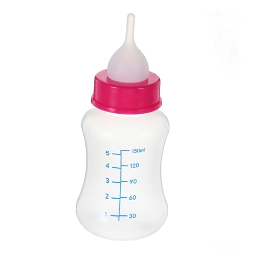 HANABASS 4Stücke Kunststofffutterflasche für Welpen Silikonfütterungsflasche mit Reinigungsbürste Zufällige Sicher und Langlebig für Haustiere Einfache Handhabung und Großes HANABASS 4Stücke Kunststofffutterflasche für Welpen Silikonfütterungsflasche mit Reinigungsbürste Zufällige Sicher und Langlebig für Haustiere Einfache Handhabung und Großes von HANABASS