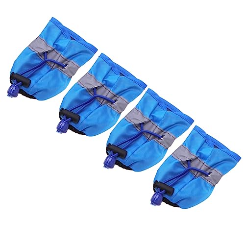 HANABASS 4Stücke Outdoor Schuhe rutschfeste Stiefeletten für Schnee für Kleine und Welpen Leichte und Bequeme Pfotenschutz Booties HANABASS 4Stücke Outdoor Schuhe rutschfeste Stiefeletten für Schnee für Kleine und Welpen Leichte und Bequeme Pfotenschutz Booties von HANABASS