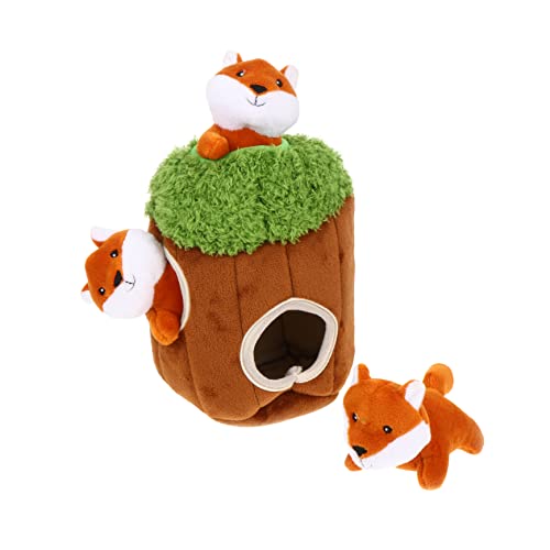 HANABASS 4Stücke Teiliges Interaktives Quietschendes Plüschspielzeug für Versteck und Suchspiele für Mentale Stimulation von Hunden HANABASS 4Stücke Teiliges Interaktives Quietschendes Plüschspielzeug für Versteck und Suchspiele für Mentale Stimulation von Hunden von HANABASS