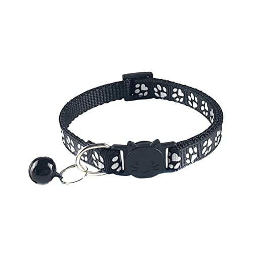 HANABASS 5stücke Katzenhalsband Verstellbares Haustier-glockenhalsband Modischer -halsschmuck Robustes Praktisches Zubehör Für Katzenkätzchen Und Gelb Hellgrün HANABASS 5stücke Katzenhalsband Verstellbares Haustier-glockenhalsband Modischer -halsschmuck Robustes Praktisches Zubehör Für Katzenkätzchen Und Gelb Hellgrün von HANABASS