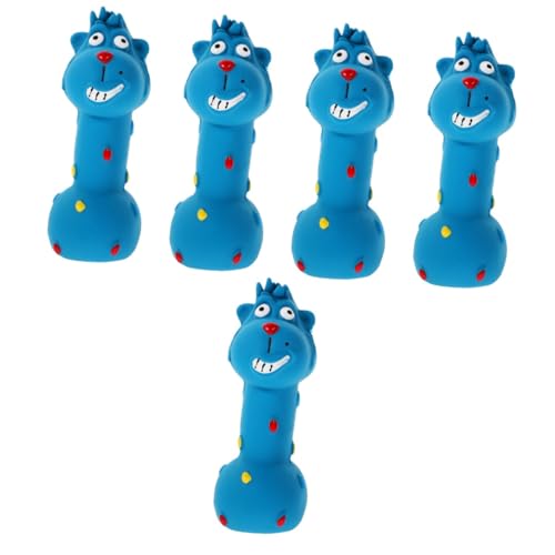 HANABASS 5stücke Hundespielzeug Aus Latex Für Kleine Hunde Interaktives Kaustück Mit Quietscher Farbenfrohe Tierform Robust Und Leicht Zum Spielen Und Trainieren Fördert Die Zahnpflege HANABASS 5stücke Hundespielzeug Aus Latex Für Kleine Hunde Interaktives Kaustück Mit Quietscher Farbenfrohe Tierform Robust Und Leicht Zum Spielen Und Trainieren Fördert Die Zahnpflege von HANABASS