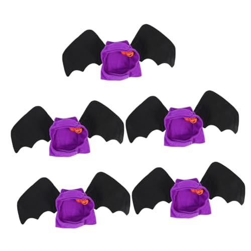HANABASS 5 Stück Haustier Fledermaus Kleidung Halloween Dekoration Halloween Haustier Verkleidung Lustige Rollenspiel Outfits Halloween Katzenkostüm Fledermaus Cosplay Kostüme HANABASS 5 Stück Haustier Fledermaus Kleidung Halloween Dekoration Halloween Haustier Verkleidung Lustige Rollenspiel Outfits Halloween Katzenkostüm Fledermaus Cosplay Kostüme von HANABASS