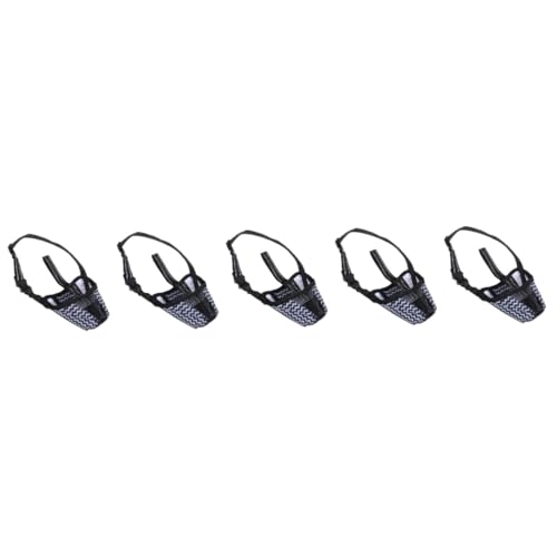 HANABASS 5-teiliges Maulkorb-Set Für Hunde Welpen-spaziermaske – Verstellbare Polyester-hundemaske Zum Schutz Vor Beißen Und Bellen HANABASS 5-teiliges Maulkorb-Set Für Hunde Welpen-spaziermaske – Verstellbare Polyester-hundemaske Zum Schutz Vor Beißen Und Bellen von HANABASS