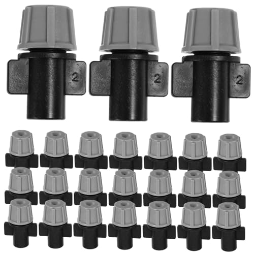 HANABASS 50 Stück Sprinkler-Bewässerungssystem Emitter Gartenschlauchdüsen Anlage Wassertimer automatisches bewässerungssystem bewässerungssysteme Tropfsystem Tropfbewässerungsteile pp Grey HANABASS 50 Stück Sprinkler-Bewässerungssystem Emitter Gartenschlauchdüsen Anlage Wassertimer automatisches bewässerungssystem bewässerungssysteme Tropfsystem Tropfbewässerungsteile pp Grey von HANABASS
