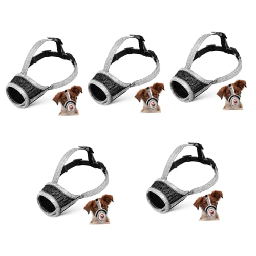 HANABASS 5St Maulkorb für Haustiere gurtstopper gurtschutz Hunde-Maulkorb-Maske Verstellbarer hundemaulkorb Hunde maulkorb Maulkörbe für Haustiere Maulkörbe für Hunde gegen Beißen Polyester HANABASS 5St Maulkorb für Haustiere gurtstopper gurtschutz Hunde-Maulkorb-Maske Verstellbarer hundemaulkorb Hunde maulkorb Maulkörbe für Haustiere Maulkörbe für Hunde gegen Beißen Polyester von HANABASS