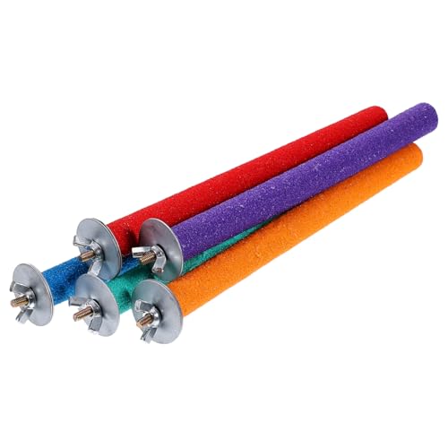 HANABASS 5St Parrot Frosted Standing Bar hängender Vogel Kletterständer für Vögel Vogel Barsch Sittich Spielzeug vogelgitter vogelspielzeug Vogel Stehen Stange für Papageienständer Hölzern HANABASS 5St Parrot Frosted Standing Bar hängender Vogel Kletterständer für Vögel Vogel Barsch Sittich Spielzeug vogelgitter vogelspielzeug Vogel Stehen Stange für Papageienständer Hölzern von HANABASS